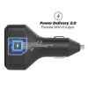 Scosche CPDC8C8-SP Φορτιστής Αυτοκινήτου USB Type-C