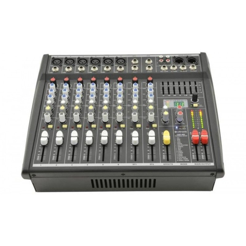 Citronic CSP-410 Αυτοενισχυόμενη Κονσόλα Μίξης Compact Με DSP 2x200W RMS (Τεμάχιο)