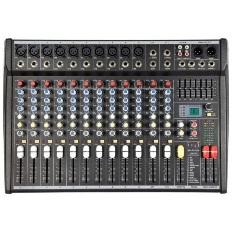 Citronic CSP-714 Αυτοενισχυόμενη Κονσόλα Μίξης Compact Με DSP 2X350W RMS (Τεμάχιο)