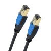 Oehlbach Giga Καλώδιο Streaming και Δικτύου Cat 8.1 0.25m Black (Τεμάχιο)
