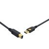 Oehlbach USB Max A/B Καλώδιο USB 3.2 Gen 1 Type A - Type B 7.50 m Black (Τεμάχιο)