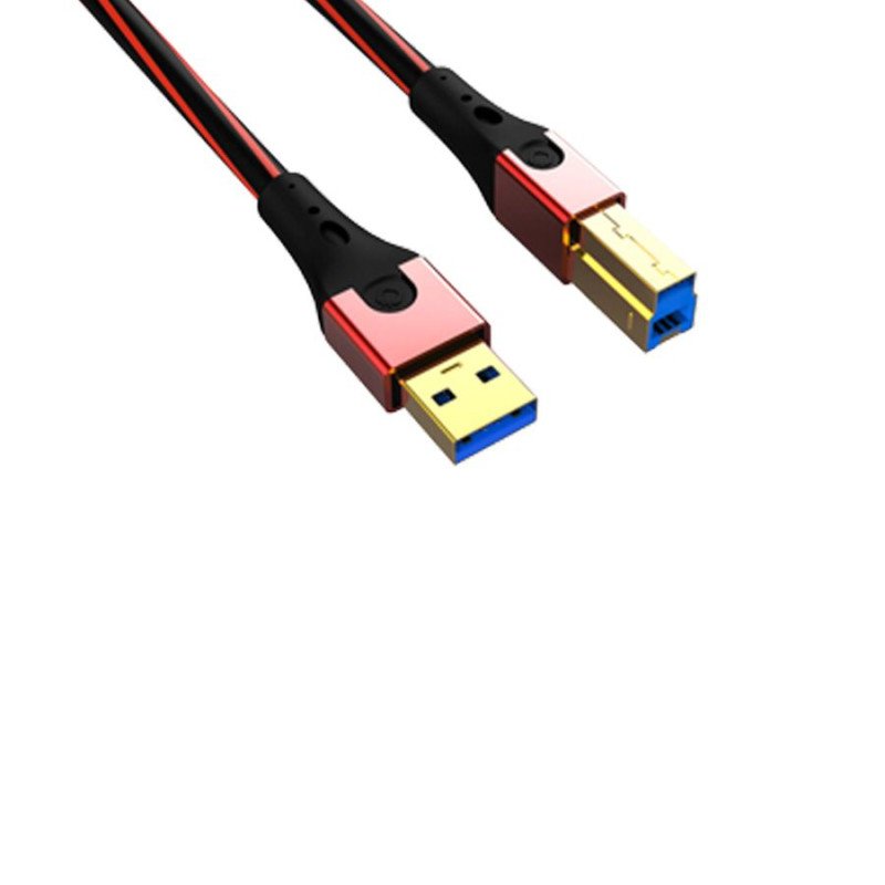 Oehlbach USB Evolution B3 Καλώδιο USB 3.0 Type A - Type B 0.5m Red (Τεμάχιο)