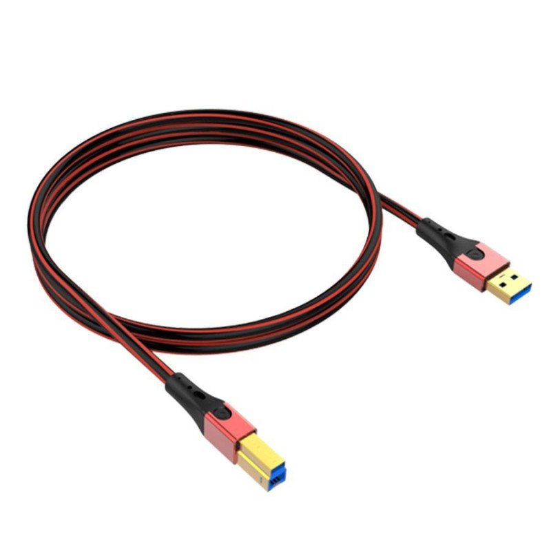 Oehlbach USB Evolution B3 Καλώδιο USB 3.0 Type A - Type B 0.5m Red (Τεμάχιο)