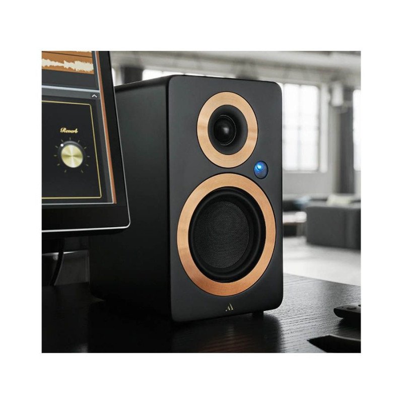 Argon Audio FORTE A5 MK2 Αυτοενισχυόμενα Ηχεία Βιβλιοθήκης 5'' 4x80W Black (Ζεύγος)