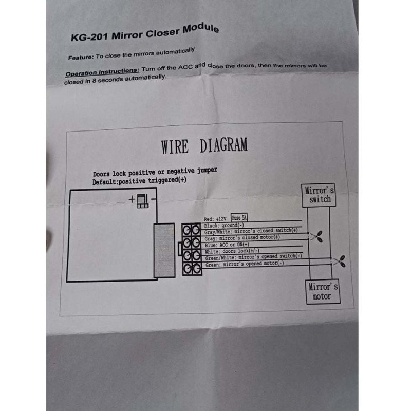 KG-201 Mirror Closer Module