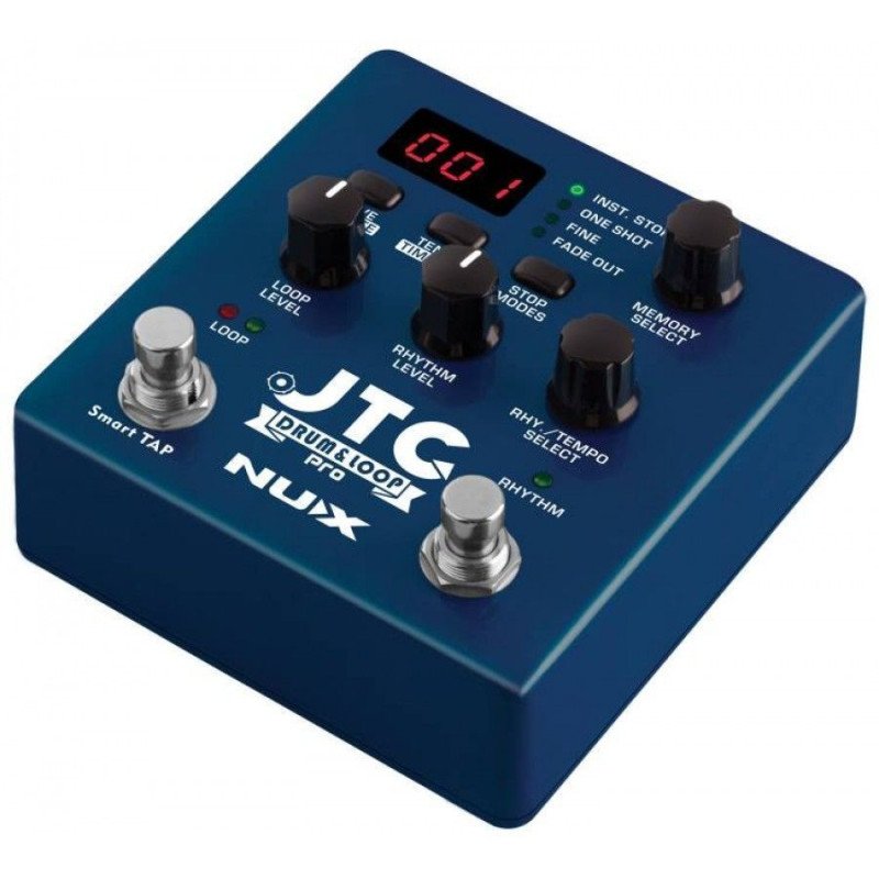 NU-X JTC-PRO Drum + Loop Διπλή Πεταλιέρα (Τεμάχιο)