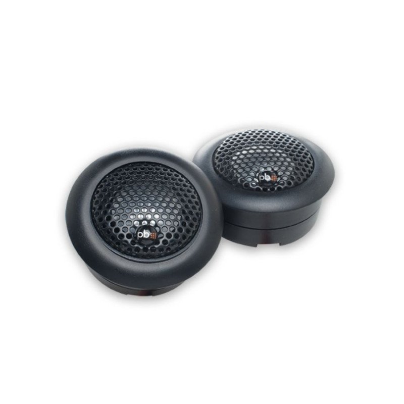 Powerbass L-1A Tweeter με θόλο αλουμινίου 1" 50W RMS (Ζεύγος)