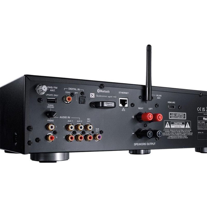 Πακέτο Stereo Hi-Fi με Ενισχυτή Magnat MC 400, Ηχεία HECO Victa Elite 702 Black και Καλώδιο Oehlbach
