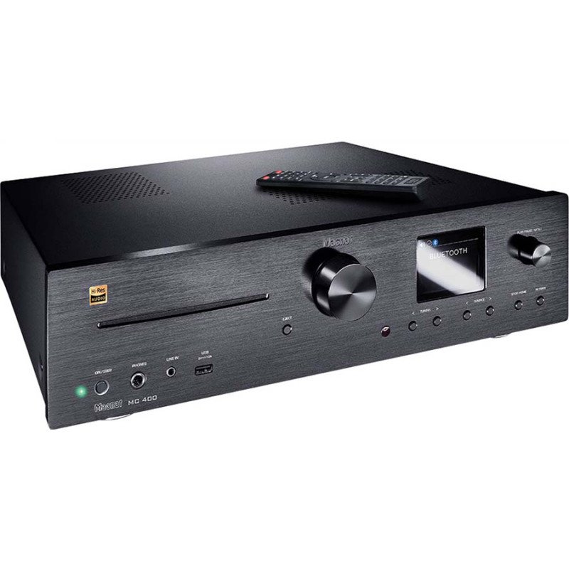 Πακέτο Stereo Hi-Fi με Ενισχυτή Magnat MC 400, Ηχεία HECO Victa Elite 702 Black και Καλώδιο Oehlbach