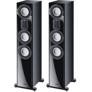 Magnat Signature 707 Επιδαπέδια Ηχεία Hi-Fi Τεσσάρων Δρόμων Μαύρα (Ζεύγος)