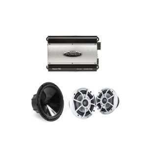 Πακέτο Marine με Ηχεία Wet Sounds XS-650B, Subwoofer Wet Sounds SS-10B-S4B και Ενισχυτή Jensen POWER760 (Σετ)