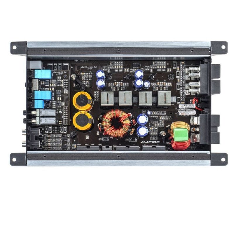 Ampire MBM4.24V-4G Ψηφιακός ενισχυτής Αυτοκινήτου 4 Καναλιών 4x100W 24V (Τεμάχιο)
