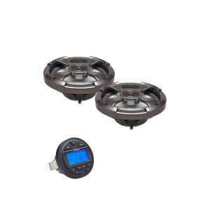 Powerbass MC-100+XL-62SST Πακέτο Ήχου Σκάφους με Πηγή και 2 Ηχεία (Σετ)