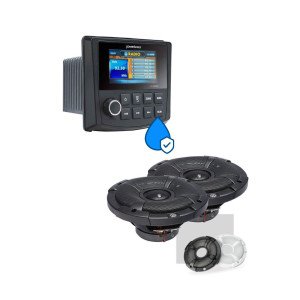 Powerbass MC-200+XL-62SS Πακέτο Ήχου Σκάφους με Πηγή και 2 Ηχεία (Σετ)