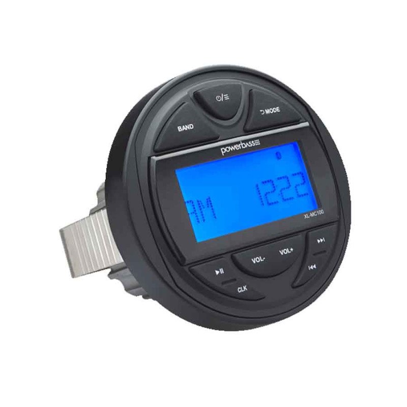 PowerBass MC-100 Δέκτης ψηφιακών μέσων Bluetooth, AUX &amp; USB INPUT (Τεμάχιο)