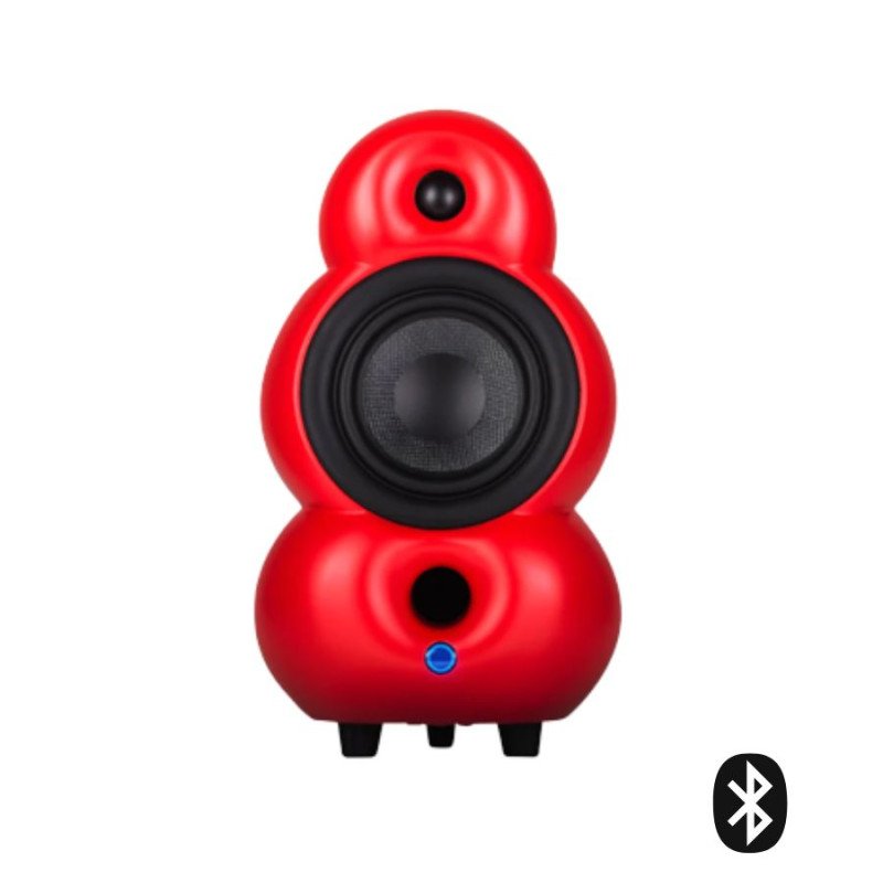 Podspeakers MiniPod BT MKII Ενεργό Ηχείο 5.25" 2x25W RMS με Bluetooth Κόκκινο (Τεμάχιο)