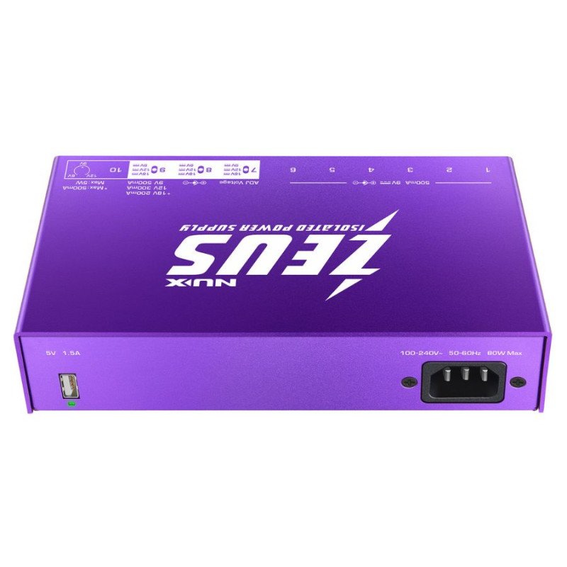 NUX NIP-Z10 Zeus Guitar Pedal Power Supply