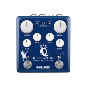 NUX NDO-6 Queen of Tone Dual Stacked Overdrive Pedal Blue (Τεμάχιο) NUX NDO-6 Queen of Tone Dual Stacked Overdrive Pedal Blue (Τεμάχιο)