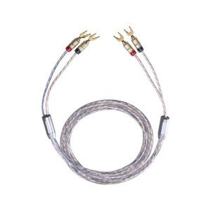 Oehlbach Twin Mix One Καλωδίωση  Ηχείων 2 x 3.0 mm² με διχάλες 4m (Τεμάχιο)