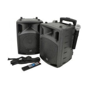 Qtx PAV8-UHF Φορητό Σετ Ηχείων PA με μικρόφωνα UHF, Bluetooth & DVD 8" 100W RMS (Σετ) Qtx PAV8-UHF Φορητό Σετ Ηχείων PA με μικρόφωνα UHF, Bluetooth & DVD 8" 100W RMS (Σετ)