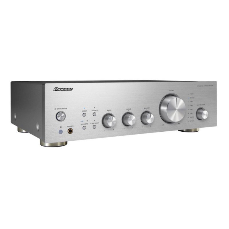 Pioneer A-40AE Ολοκληρωμένος Ενισχυτής 2 Καναλιών 60W + 60W Silver (Τεμάχιο)