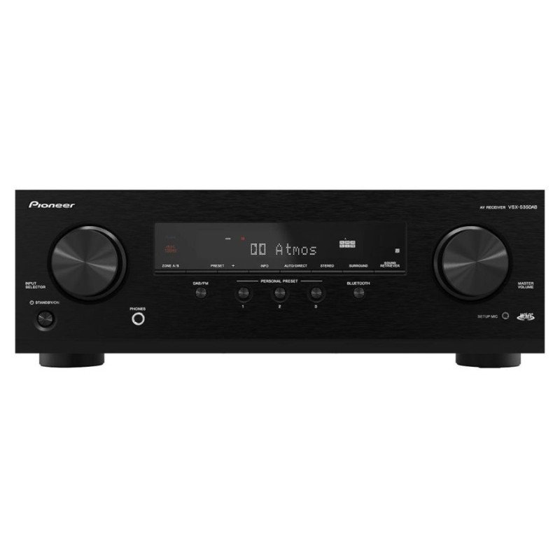 Pioneer VSX-535D AV Receiver- Ενισχυτής Home Cinema 5.2 Καναλιών Black