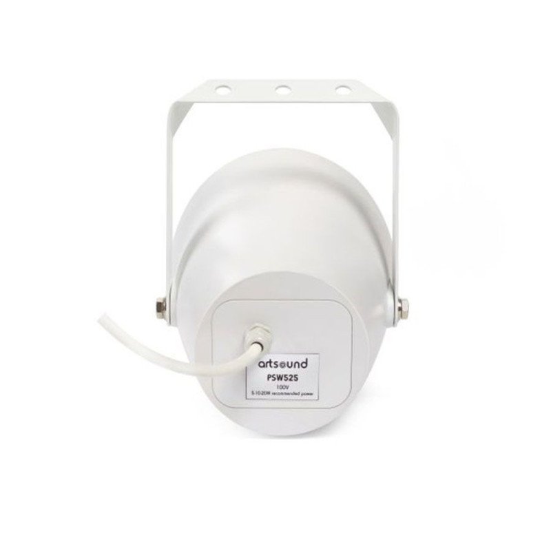 ArtSound PSW525 Αδιάβροχος Προβολέας Ήχου 5.25'' 100V-20W Λευκός (Τεμάχιο)