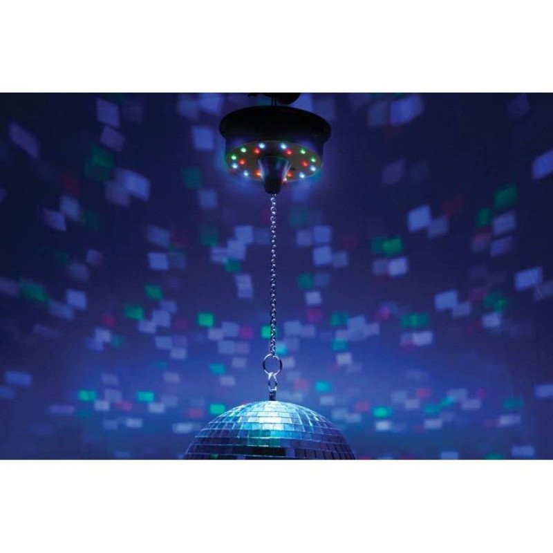 Qtx MBM-101 LED MirrorBall Motor με Λειτουργία Μπαταρίας (Τεμάχιο)
