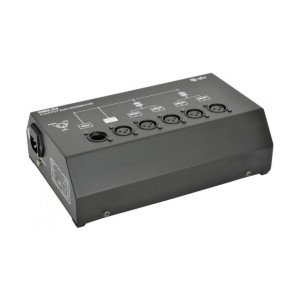Qtx DMX-D4 DMX Booster/Διανομέας 4-way (Τεμάχιο) Qtx DMX-D4 DMX Booster/Διανομέας 4-way (Τεμάχιο)