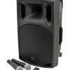 Qtx QX12PA-Black VHF Φορητή Mονάδα με Bluetooth 100W RMS (Σετ)