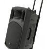 Qtx QX12PA-Black VHF Φορητή Mονάδα με Bluetooth 100W RMS (Σετ)