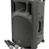 Qtx QX15PA-Black VHF Φορητή Μονάδα PA με Bluetooth 100W RMS (Σετ)