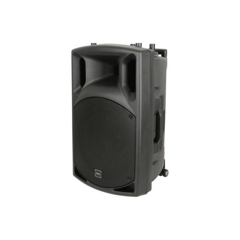 Qtx QX15PA-PLUS Φορητό Ενεργό Ηχείο με Μικρόφωνα UHF, USB / SD / FM &amp; Bluetooth (Σετ)