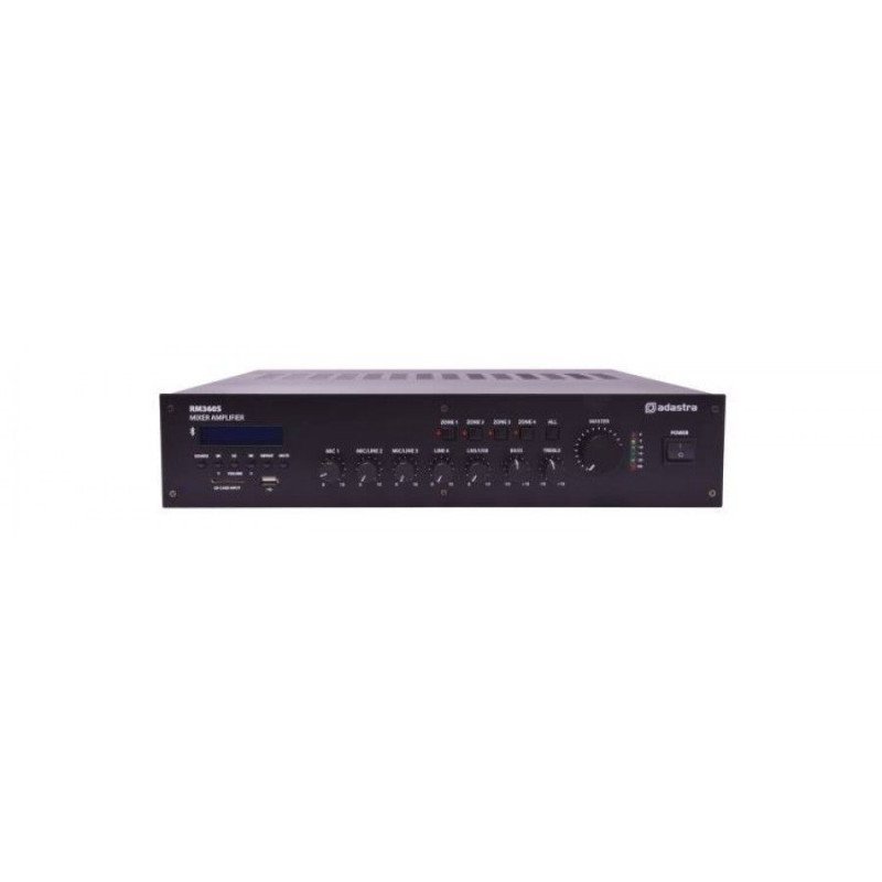 Adastra RM360S Ενισχυτής-Μίκτης Με 5 Εισόδους 360W RMS (Τεμάχιο)