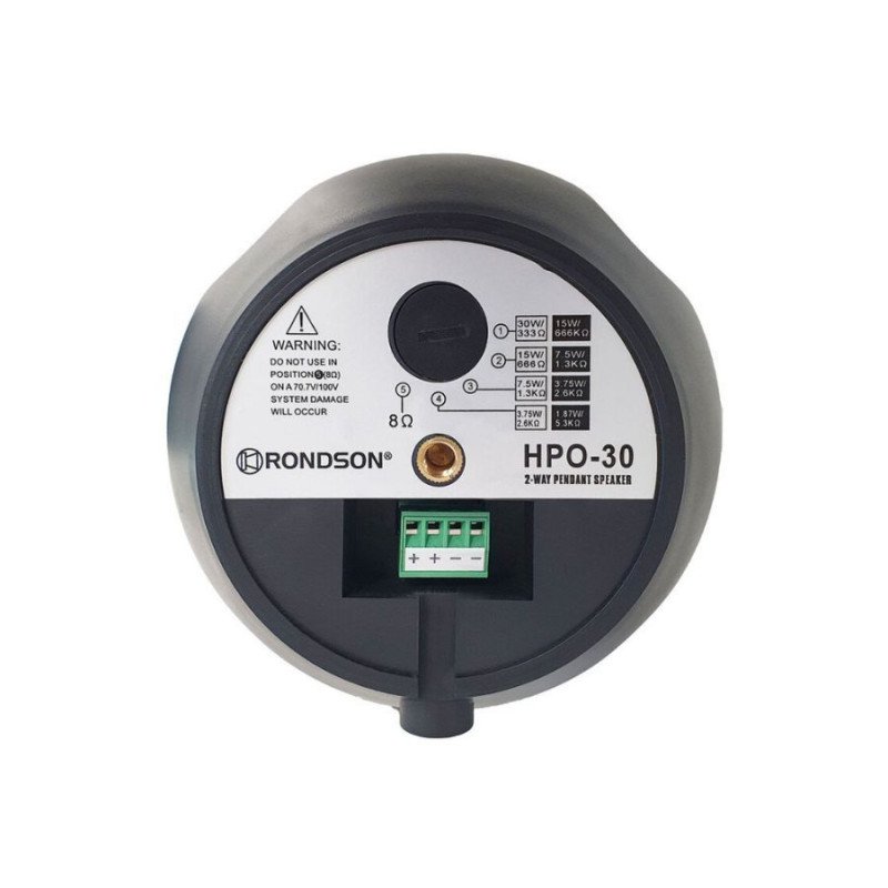 RONDSON HPO-30 Κρεμαστά Ηχεία Οροφής 50W *ΤΕΥΤΑΙΟ ΤΕΜΑΧΙΟ