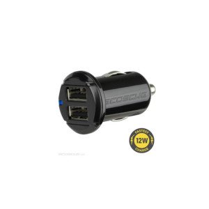 Scosche USBC242M Φορτιστής Αυτοκινήτου USB 12W+12W