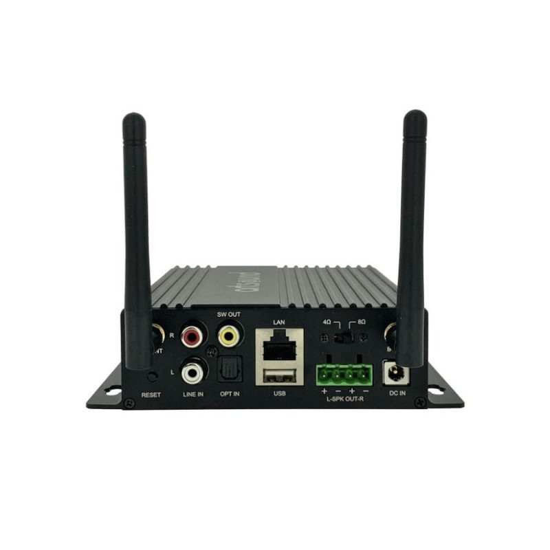 ArtSound SMART HYDE Multiroom Streamer - Ενισχυτής 2 Καναλιών WIFI/BT 50W Μαύρο (Τεμάχιο)