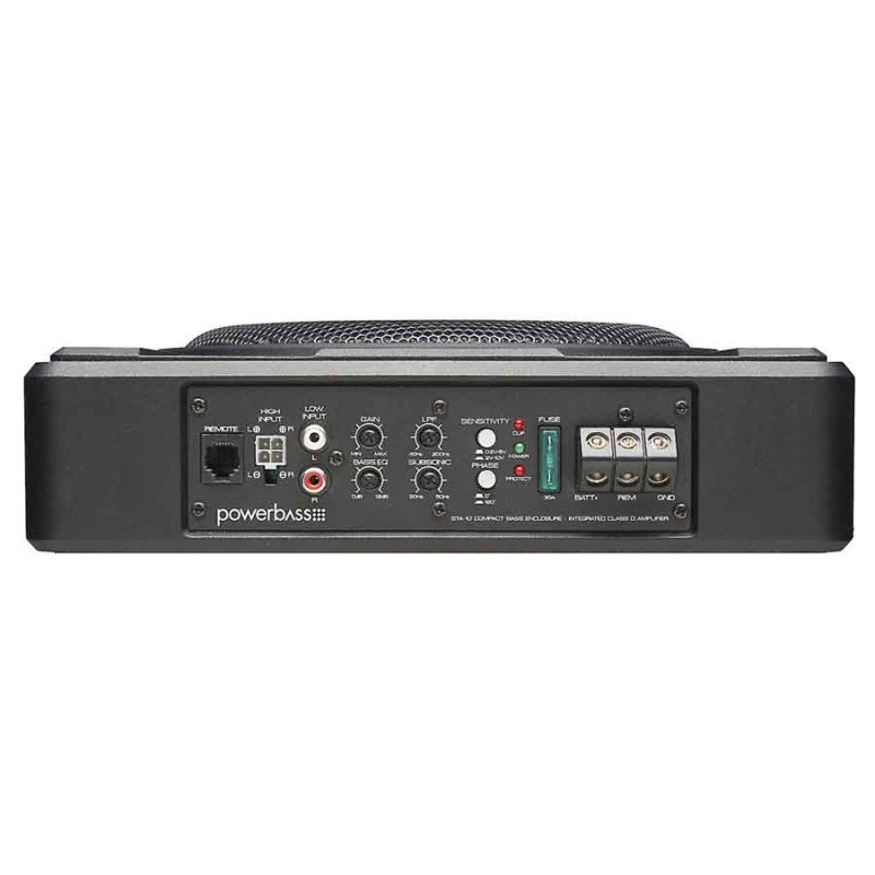 Powerbass STA-10 Ενεργό Subwoofer αυτοκινήτου 10″ 200W RMS Black (Τεμάχιο)