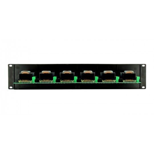 ArtSound SVC6.2T Controller Έντασης 6 Καναλιών 100W 19" Μαύρο (Τεμάχιο)