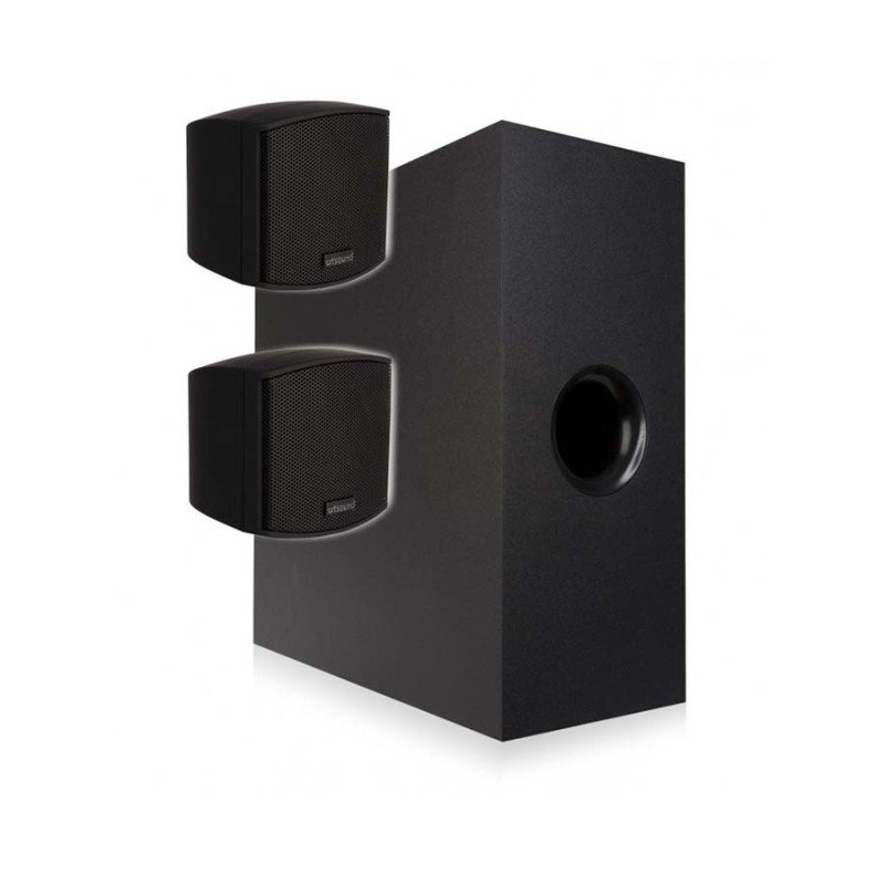 ArtSound TUTTO2.1 B Σετ Ηχείων με Subwoofer Μαύρο (Σετ)