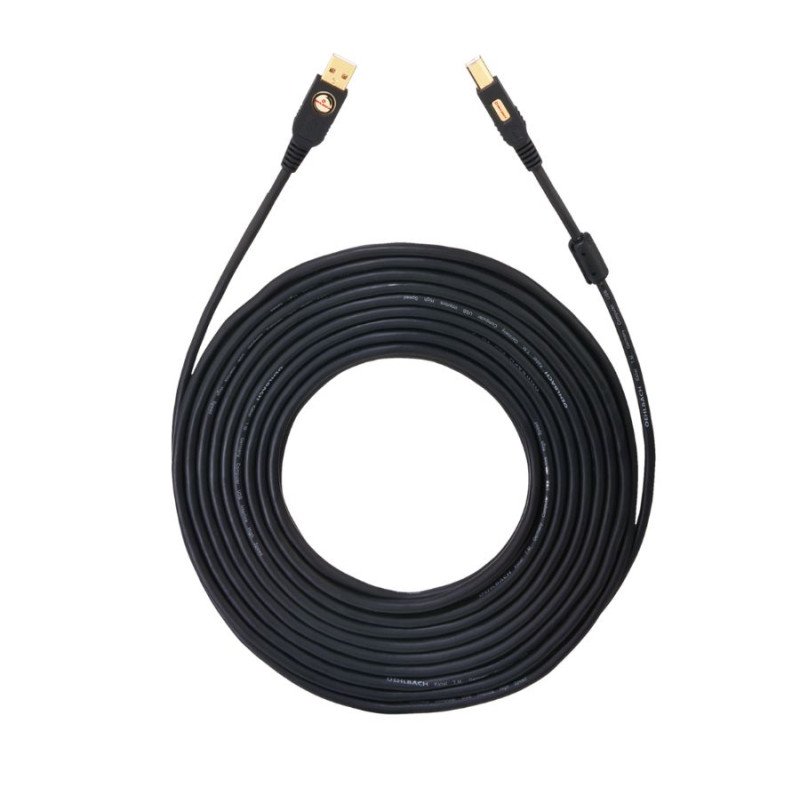 Oehlbach USB A/B Καλώδιο USB 2.0 Type A σε Type B 1,5m Black (Τεμάχιο)