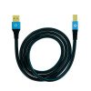 Oehlbach USB Plus B  Καλώδιο USB 2.0 Type A σε Type B 1m Blue (Τεμάχιο)