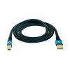 Oehlbach USB Plus B  Καλώδιο USB 2.0 Type A σε Type B 1m Blue (Τεμάχιο)