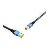 Oehlbach USB Plus B  Καλώδιο USB 2.0 Type A σε Type B 1m Blue (Τεμάχιο)
