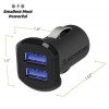 Scosche USBC242M Φορτιστής Αυτοκινήτου USB 12W+12W