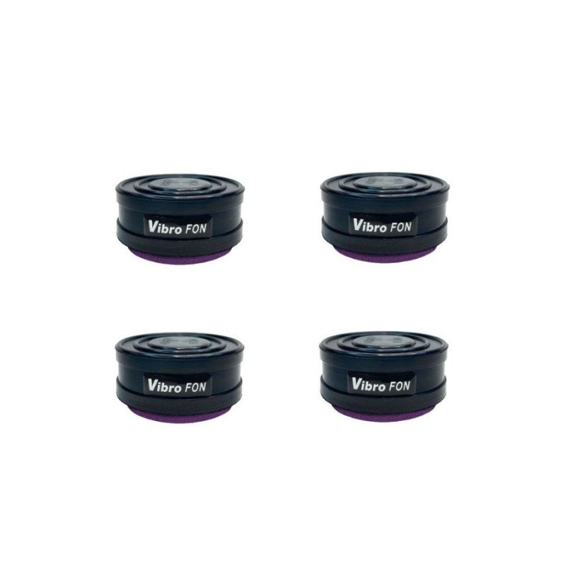 ALPHAcoustiki Vibro FON Purple Αντικραδασμικά για συστήματα Ήχου (4 Τεμάχια)