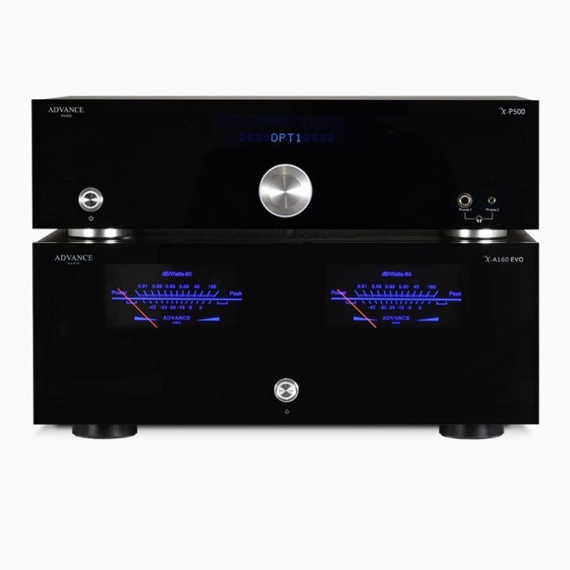 Advance Paris X-A160 EVO Τελικός Ενισχυτής 2x160W Black (Τεμάχιο)