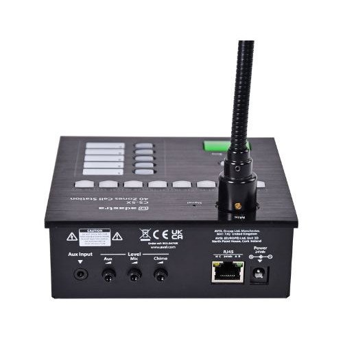 Adastra CS-5X Μικρόφωνο ανακοινώσεων για RX45 Audio Matrix