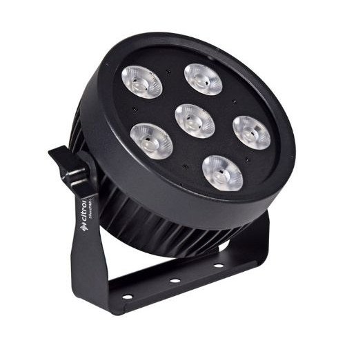 Citronic SilentPAR-180: 6 x 30W RGBWA+UV Silent PAR Can