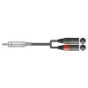 Citronic 190.136UK Καλώδιο Ήχου 3.5mm mini jack σε 2 x Stereo XLRF 1m